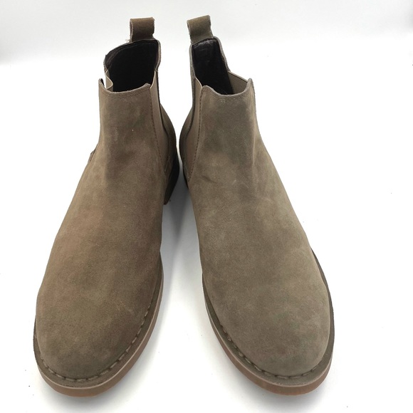 MEN Suede Tan Chelsea Boot - Picture 5 of 10